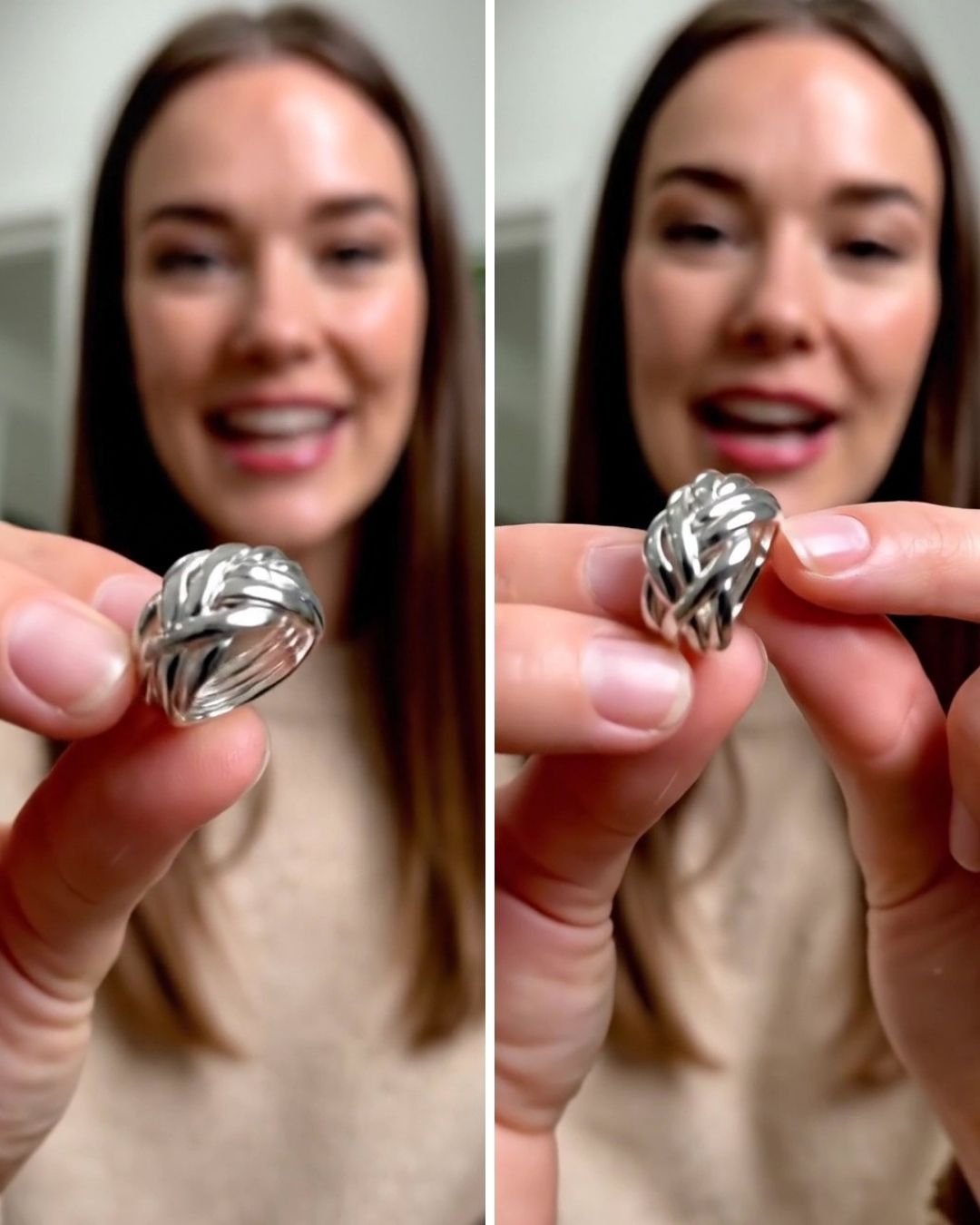 Der Ring des Sultans – Türkischer Ehering aus 925 Silber (6 verschlungene Ringe)